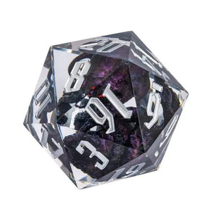 The Abyssal Kraken – 55mm Handmade Resin D20 Dice - Nerd Gear Gaming Inc.