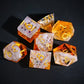 The Brewmaster’s Bounty – 7pc Handmade Sharp Edge Resin Dice Set - Nerd Gear Gaming Inc.