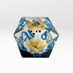The Corgi Caprice - 55mm Handmade Resin D20 Dice - Nerd Gear Gaming Inc.