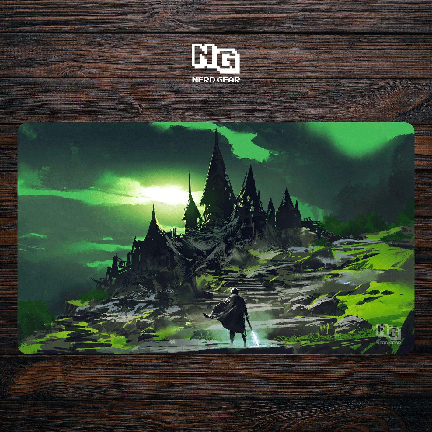 The Cursed Spire - Premium TCG Playmat - MTO - Nerd Gear Gaming Inc.