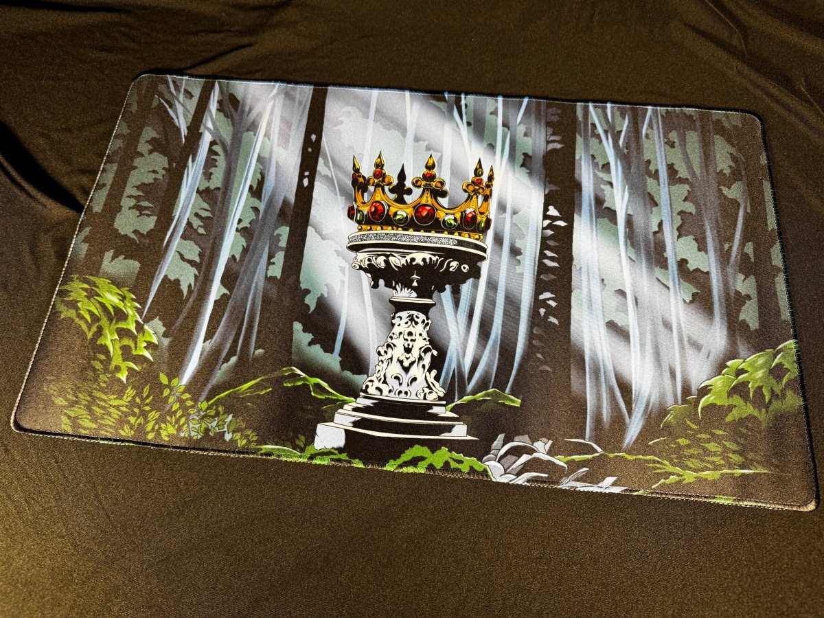 “The King’s Crown” Playmat –Exclusive Collaboration with King Luke - Nerd Gear Gaming Inc.