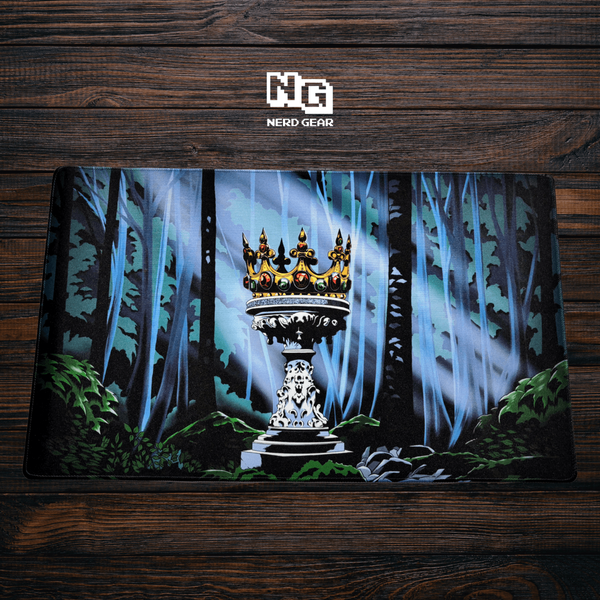 “The King’s Crown” Playmat –Exclusive Collaboration with King Luke - Nerd Gear Gaming Inc.