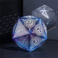 The Twelve Constellations – 55mm Handmade Resin D20 Dice - Nerd Gear Gaming Inc.