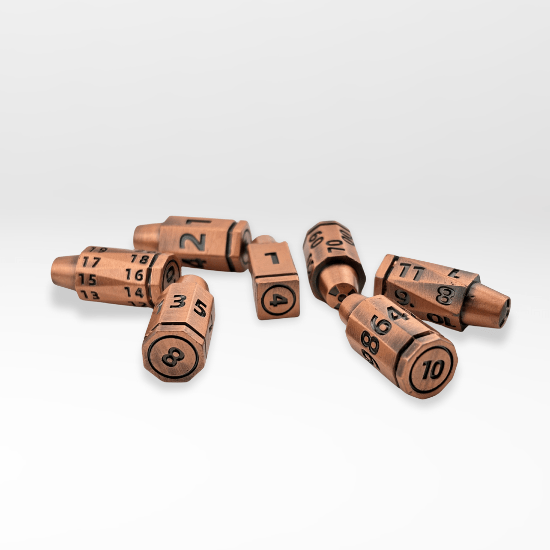 The Wasteland's Trigger - 7pc Dice Set - Nerd Gear Gaming Inc.