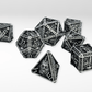 The Wizards Tomb - 7pc Solid Metal Dice Set - Nerd Gear Gaming Inc.