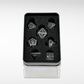 The Wizards Tomb - 7pc Solid Metal Dice Set - Nerd Gear Gaming Inc.
